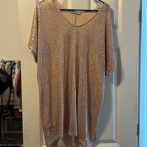Metallic dress